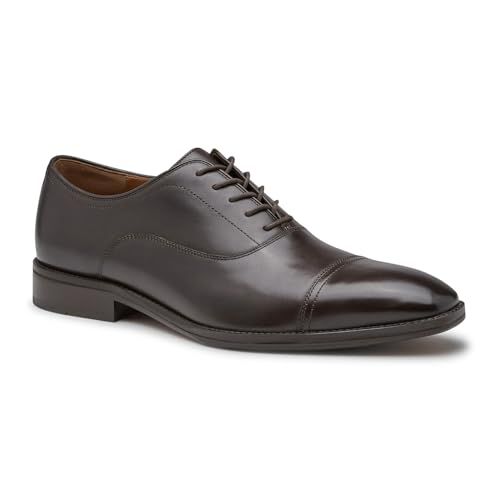 Johnston & Murphy Sullivan Cap Toe Black Italian Calfskin