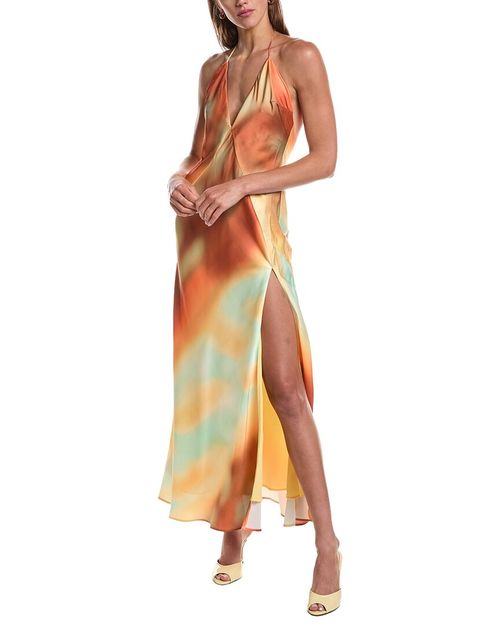 Lizbeth Halter Maxi Dress