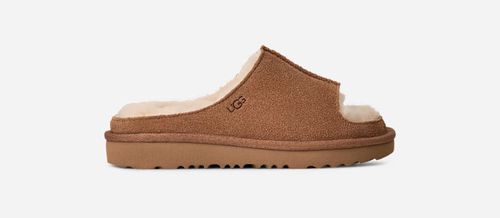 ® Kids' Greenport Slide Sheepskin Slippers in Chestnut