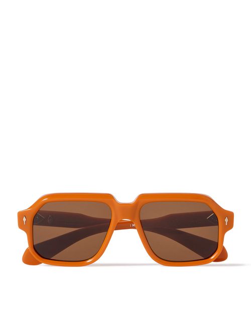 Challenger Square-Frame Acetate Sunglasses