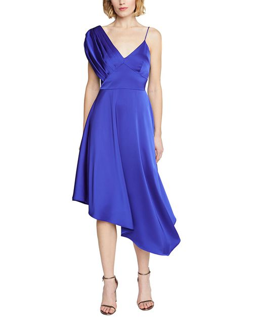 Theia Elsie Handkerchief Hem Dress