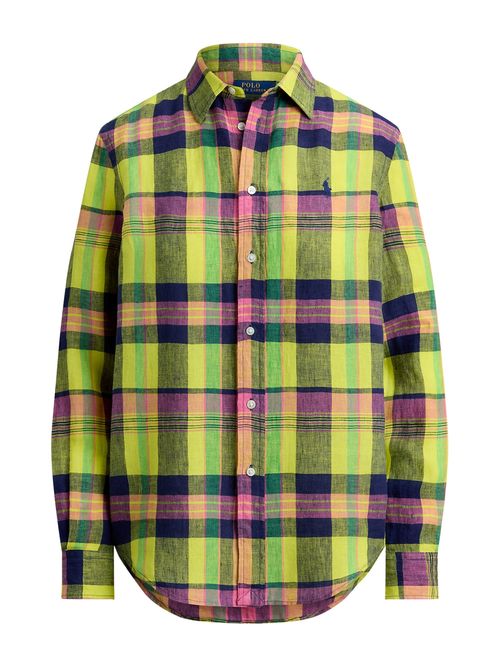 Classic Linen Button-Up Shirt