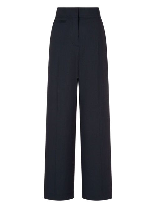 STUDIO TOMBOY wide-leg tailored trousers - Blue