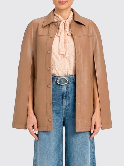 Jacket Woman color Camel
