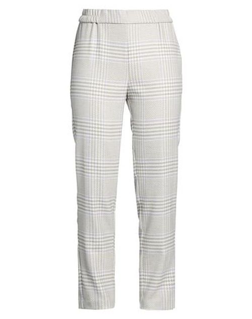 Woman Pants Off white Size 4 Polyester, Viscose, Elastane
