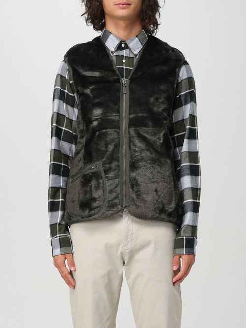 Suit Vest Men color Green