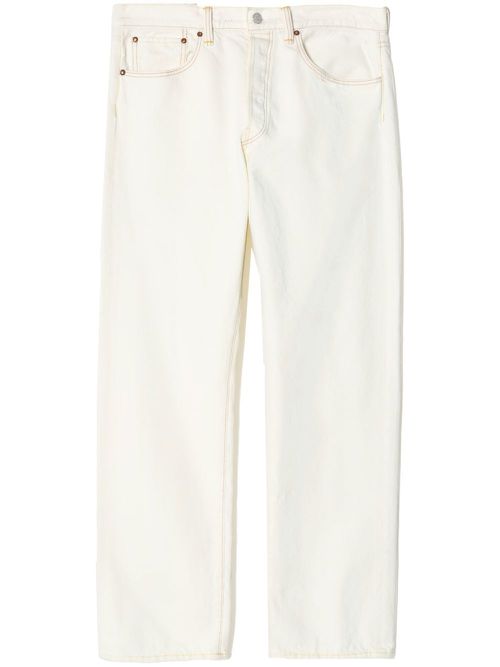50s Straight-leg jeans - White