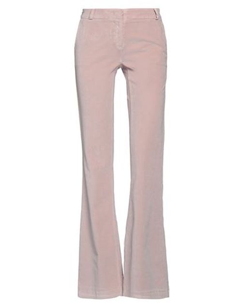 Woman Pants Light pink Size 10 Cotton, Viscose, Elastane