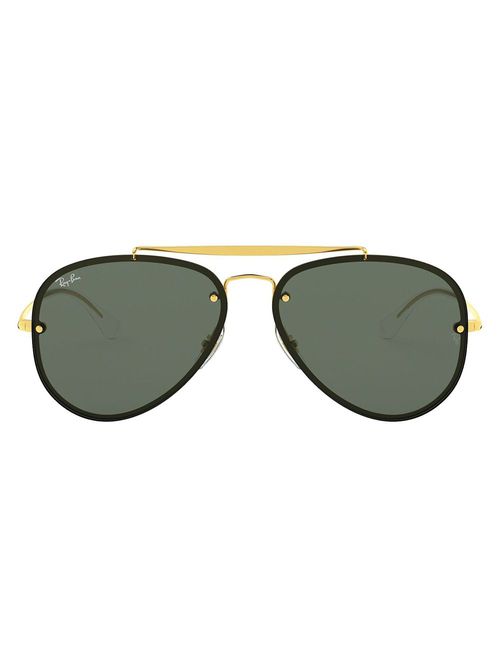 Blaze Aviator-frame sunglasses - Gold