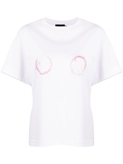 Graphic-print cotton T-shirt - White