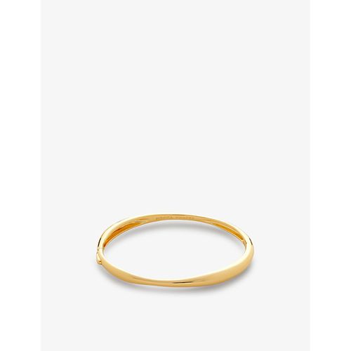 Womens Yellow Gold Nura Reef 18ct Yellow Gold-plated Vermeil Sterling-silver Bangle