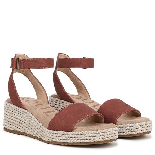 Women's Gloria Espadrille Wedge Sandals (Clay Fabric)