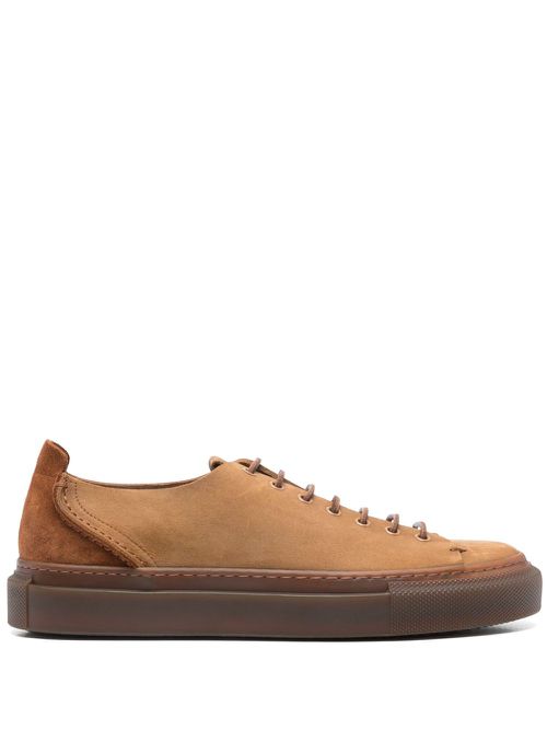 Suede sneakers - Brown
