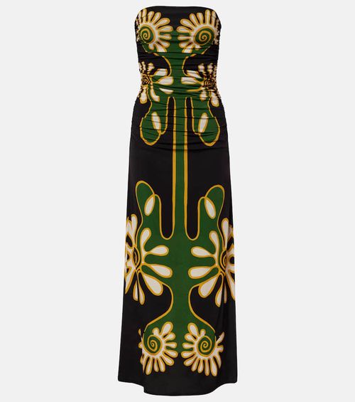 Daphne printed jersey maxi dress