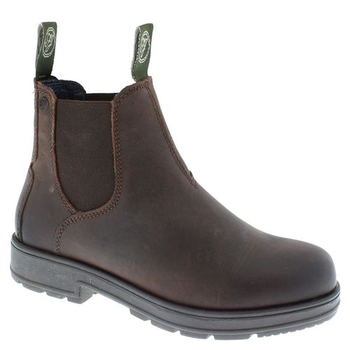 Frank James Suffolk Women's Leather Chelsea Dealer Boots - Brown