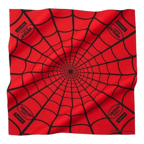 X Vanson Leathers SS26 Spider-Man Bandana 'Red'