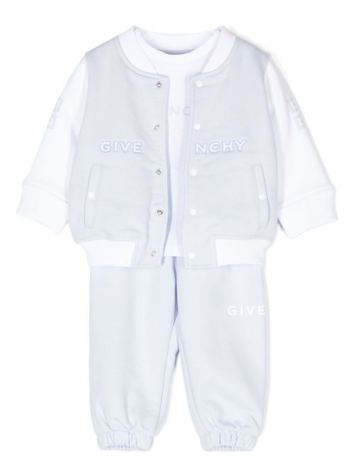 4G-motif track suit - Blue