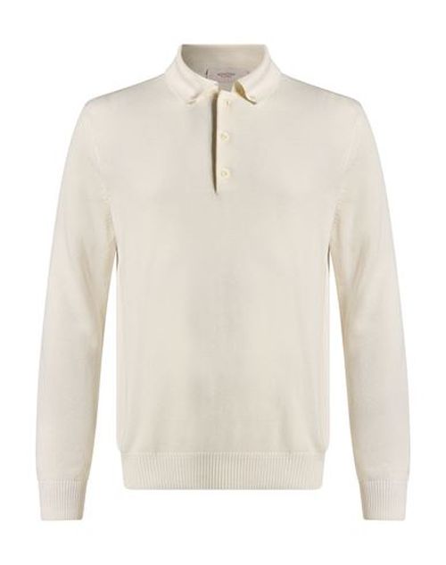 Man Sweater Off white Size L Silk, Cotton