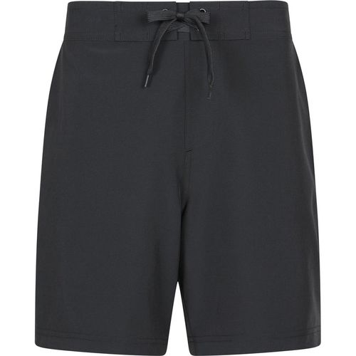 Mountain Warehouse Womens Long Boardshorts Drawcord Fastening Quick Dry Swimming Trunks Black