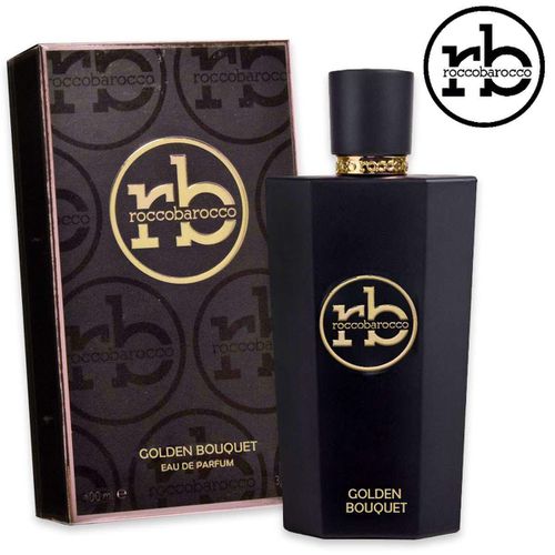 Rocco Barocco Metal Collection Golden Bouquet Edp