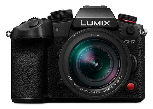 Lumix GH7 Mirrorless Digital Camera with LEICA 12-60mm F2.8-4.0 Lens in Black