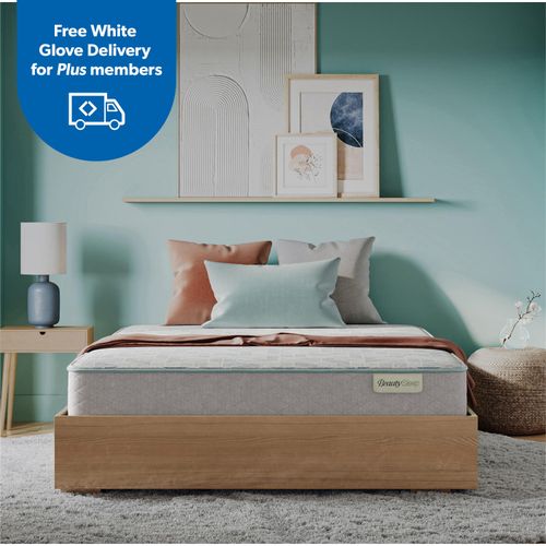 BeautySleep Slumberscape 11.5' Medium Hybrid Mattress Set:- King