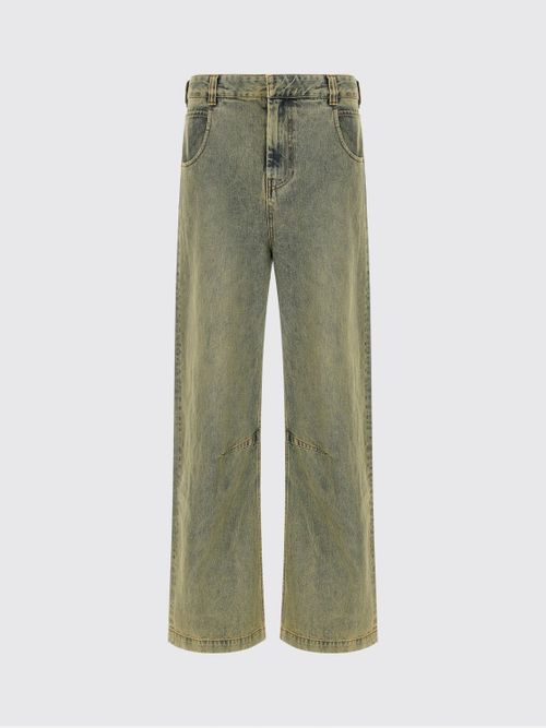 Jeans Woman color Yellow