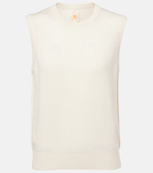 Wool and cashmere sweater vest