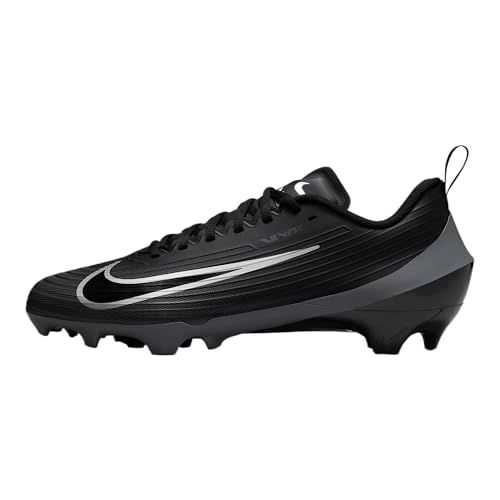 Nike Vapor Speed 3 Football Cleats (HM8849-101, White/Court Purple/Metallic Silver/Black)
