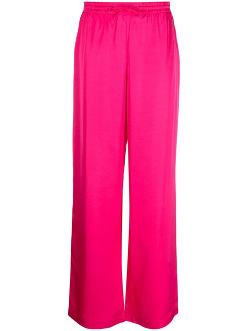 Plain palazzo pants - Pink