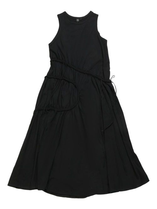 Y's cotton midi dress - Black