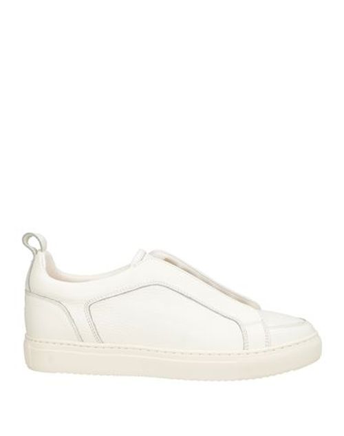 Doucal's Man Sneakers White Size 11 Leather