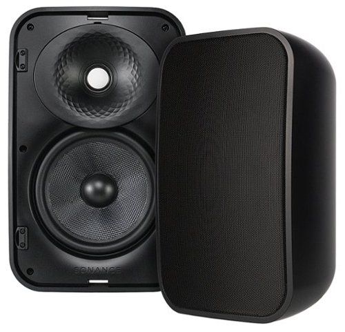 "MX66 - Mariner Series 6-1/2"" 2-Way Outdoor Surface Mount Speakers (Pair) - Black"