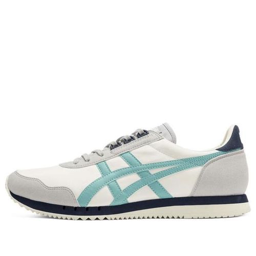 Onitsuka Tiger Dualio Marathon Running Shoes 'Cream White Grey Aqua'