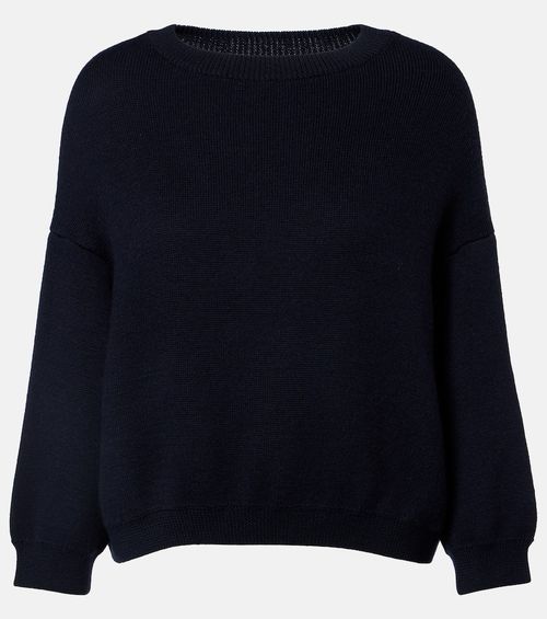 Sabina cashmere and mohair sweater