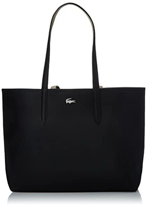 Lacoste womens Anna Shopping Bag, NF2142AA, tuareg/grey chine-calla, One Size