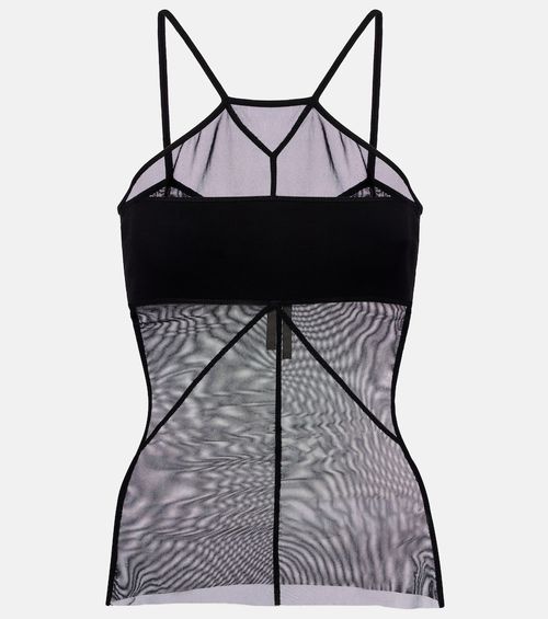 SL Combo semi-sheer top
