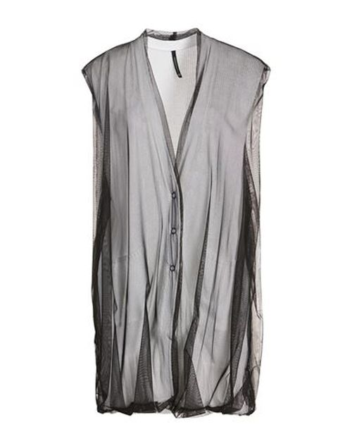 Woman Cardigan White Size 10 Cotton, Polyester