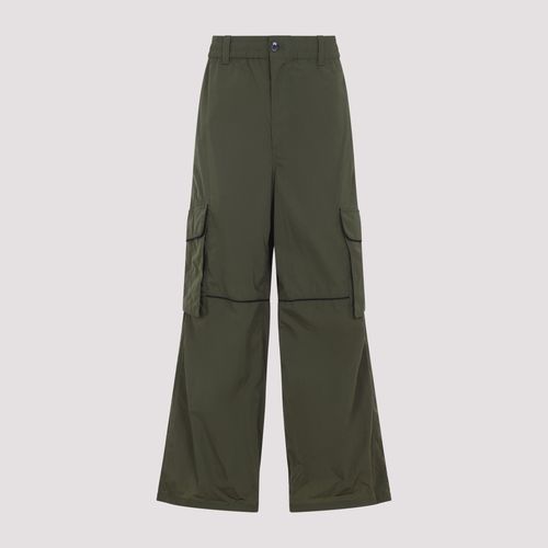Nylon Cargo Pants