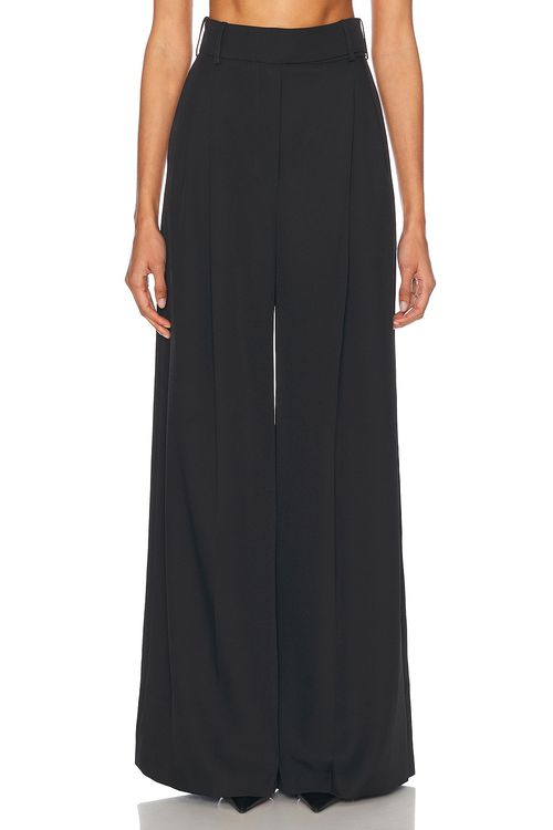 Alexandre Vauthier Wide Leg Pant in Black - Black.  44 also in 34, 36, 38