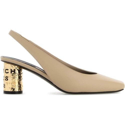 Givenchy Beige Leather Tape Pump