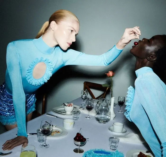 Christopher Kane Redefines Party Girl Style with Crystals and Lace