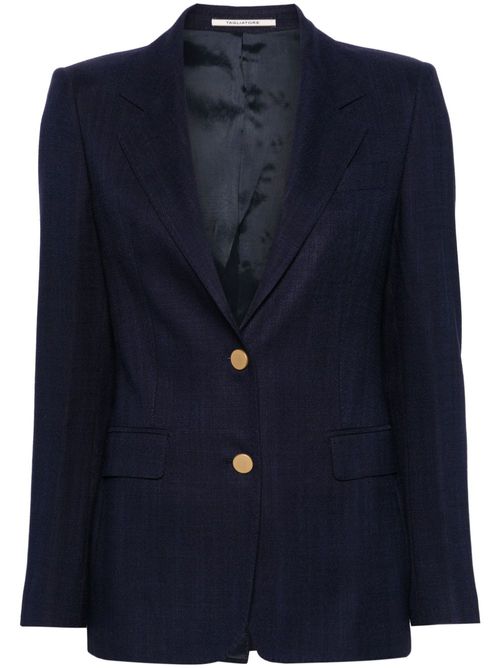 Parigi single-breasted blazer - Blue