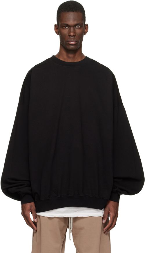 Black Temple Hun Crewneck Sweatshirt