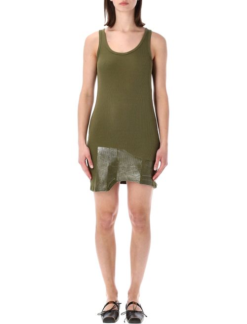Tape Mini Tank Dress