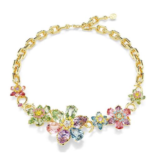 Idyllia Crystal Flower Necklace