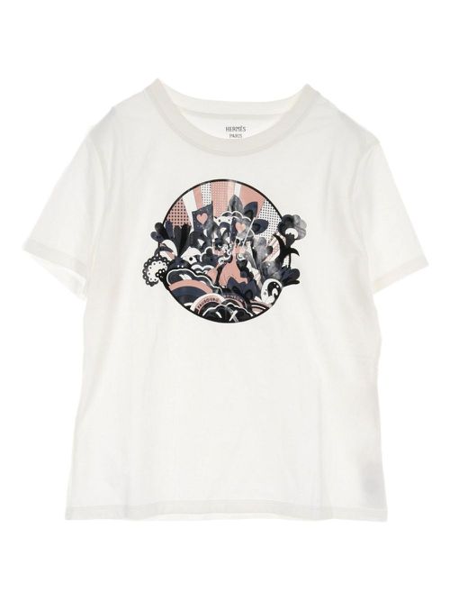 2020s cotton T-shirt - White