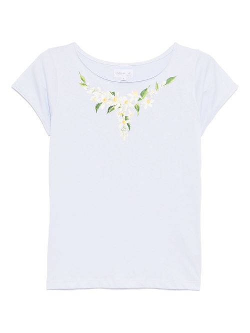 Graphic-print t-shirt - Purple