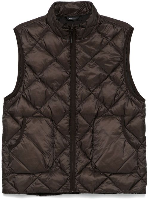 Padded vest - Brown