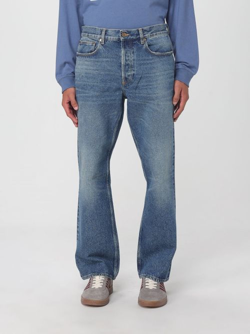 Flared Denim Jeans — Blue